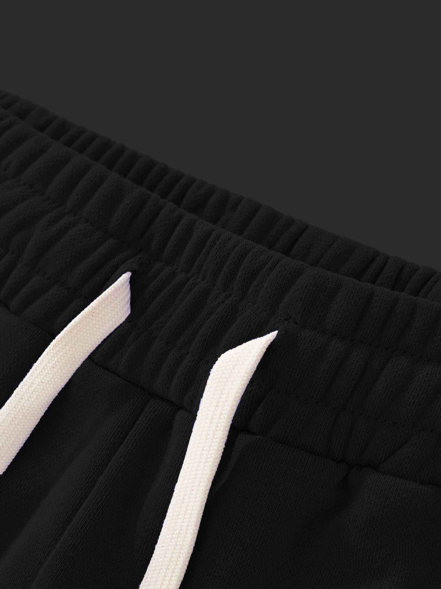 Sun Fade Raw Edge Cotton Shorts